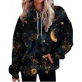 thumbnail image 1 of Bovemsi Sweatshirt for Women Fashion Spring Autumn Casual Long Sleeve Hoodies Sweatshirts Top Camo Hoodie, 1 of 9
