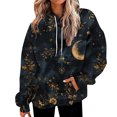 thumbnail image 1 of Bovemsi Sweatshirt for Women Fashion Spring Autumn Casual Long Sleeve Hoodies Sweatshirts Top Camo Hoodie, 1 of 7