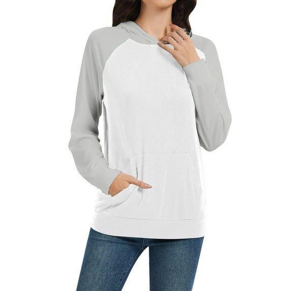 Bovemsi Sweatshirt for Women Hoodies Lightweight Long Sleeve Loose Fit Tops With Pockets 2025 Fall Sweatshirts