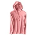 thumbnail image 1 of Bovemsi Sweatshirt for Women Hoodies Shirts Sweaters Long Sleeve Pullover Tops Lightweight Sweatershit Cozy Fall Outfits Comfort Hoodie, 1 of 7