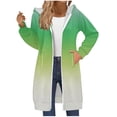 thumbnail image 1 of Bovemsi Sweatshirt for Women Long Zip Up Double Zipper Fleece Jacket Sweatshirts Fall Winter Fashion Clothes Zip Up Hoodie, 1 of 6