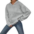 thumbnail image 1 of Bovemsi Sweatshirt for Women Oversized Hoodies 2025 Cute Hoodie Plus Size Plain Basic Soft Sweatshirts Tops Fall Winter Comfort Hoodie, 1 of 7