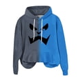 thumbnail image 1 of Bovemsi Sweatshirt for Women Solid Color Round Neck Oversized Loose Long Sleeve Light Blouse Features: Comfort Hoodie, 1 of 6