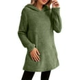 thumbnail image 1 of Bovemsi Sweatshirt for Women Winter Warm Sweater Coat Thickening Plus Size Jacket Casual Loose Camo Hoodie, 1 of 9