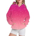 thumbnail image 1 of Bovemsi Sweatshirt for Women Women's Sportswear 2025 Gradient Pattern Long Sleeved Casual Pullover Comfort Hoodie, 1 of 4