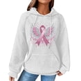 thumbnail image 1 of Bovemsi Sweatshirt for Women Womens Hoodies Casual Long Sleeve Pullover Tops Loose Hooded With Pocket Comfort Hoodie, 1 of 5