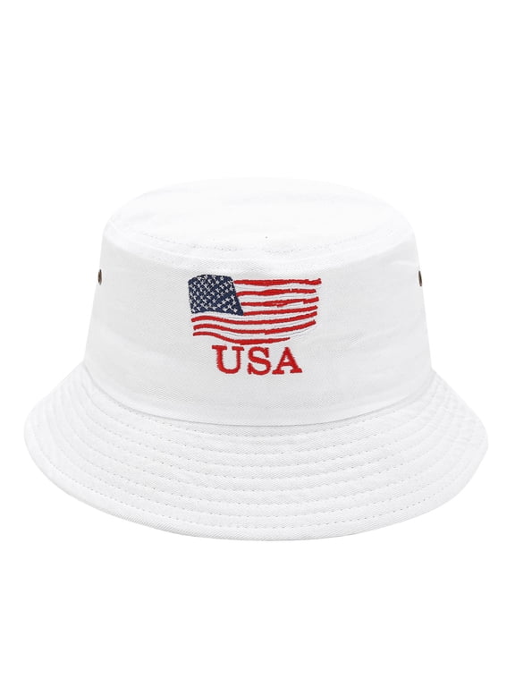 Summer Beach Fishmen Hat for Lady Unisex Bucket Fishing Sun Bucket Cap