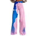 thumbnail image 1 of Bovemsi Wide Leg Pants Woman In Comfort: Breast Cancer Support Wide Leg Pants Travel Pants, 1 of 9