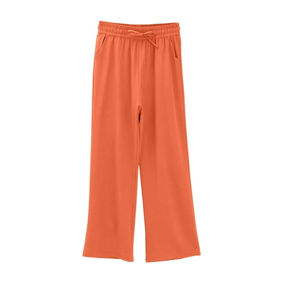 Bovemsi Wide Leg Pants Woman Satin For Women Straight Loose Fit High Waist Casual Versatile Travel Pants