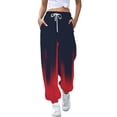 thumbnail image 1 of Bovemsi Wide Leg Pants Woman Women's Bottom Sweatpants Joggers Workout High Waisted With Pockets Travel Pants, 1 of 9