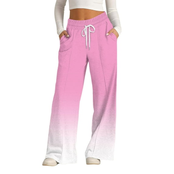 Bovemsi Wide Leg Pants Woman Women's Fashion Spring Autumn Casual Long Travel Pants