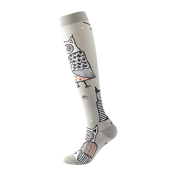 Bovemsi Women‘s Grip Socks Sports Muscle Socks Leg Guards Halloween Pressure Socks Multicolor Running Socks Womens