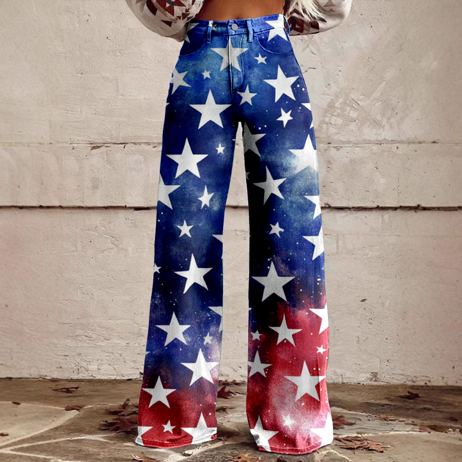Heimish Full Size High Waist Floral Flare Pants