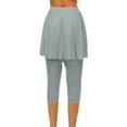 thumbnail image 1 of Bovemsi Women's High Waisted Yoga Capris Skirted Leggings 2025 Tennis Skorts Gym Legging With Skirts Workout Athletic Leggings, 1 of 7