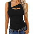thumbnail image 1 of Bovemsi Women's Tanks & Camis Cute Summer Tank Tops Basic Sleeveless Top Black Camisole, 1 of 9