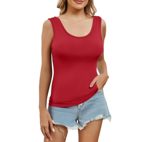 Bovemsi Women's Tanks & Camis Fashion Clothes For Every Occasion Cotton Linen Cardigan Summer Chic Camisoles for Under Clothes