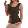 thumbnail image 1 of Bovemsi Women's Tanks & Camis Thin Double U Neck Suspender Vest Camisoles for Under Clothes, 1 of 8