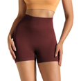 thumbnail image 1 of Bovemsi Women's Tummy Control Biker Shorts Fashion Solid Pant Leggings Pants Slim High Waist Sport Workout Athletic Leggings, 1 of 6