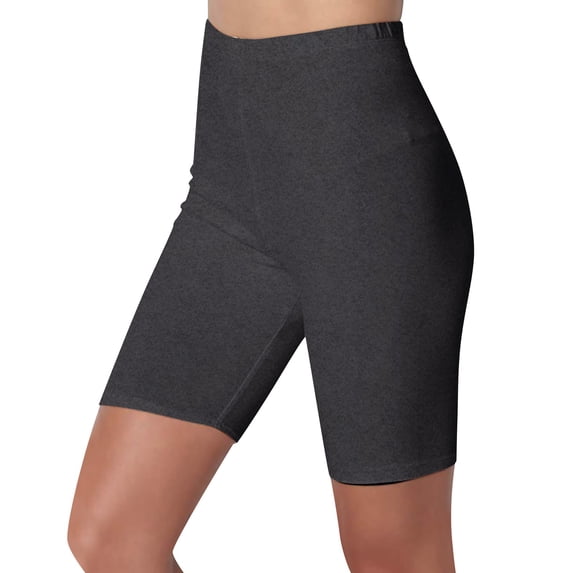 Bovemsi Women's Tummy Control Biker Shorts Workout High Waist Comfy Elastic Band Solid Active Yoga Pants Color For Workout Athletic Leggings