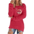 thumbnail image 1 of Bovemsi Womens Sweaters Casual Solid Long Sleeve Jumper Blouse Cute Sweaters, 1 of 5