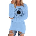 thumbnail image 1 of Bovemsi Womens Sweaters Casual Solid Long Sleeve Jumper Blouse Fall Sweaters, 1 of 5