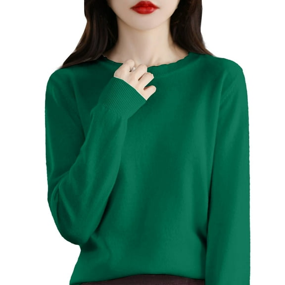 Bovemsi Womens Sweaters Cozy For Women Knit Crew Neck Long Sleeve Soft Pullover Sweater 4.4 Out Of 5 10 Ratings : 5.99 Business Casual Sweaters