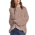 thumbnail image 1 of Bovemsi Womens Sweaters Women's Art Print Casual Pullover Sweater Knitted For Women Fashion Fall Sweaters, 1 of 4