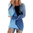 thumbnail image 1 of Bovemsi Womens Sweatshirts Ladies' Fashionable Casual Printed Pullover With Pockets Plush Capless Sweater Fall Fashion Outfits 2025 Clothes, 1 of 5