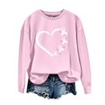 thumbnail image 1 of Bovemsi Womens Sweatshirts Ribbon Shirts For Women Breast Cancer Awareness Graphic Print Inspirational Tops Fall Fashion Outfits 2025 Clothes, 1 of 4