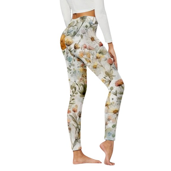 Bovemsi Yoga Pants For Women Fashion Spring Summer Casual Top High Waisted Leggings,L