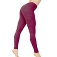 thumbnail image 1 of Bovemsi Yoga Pants For Women Fashionable Fall And Winter Elastic Bottoming Slim Stretch High Waisted Leggings,M, 1 of 3