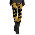 thumbnail image 1 of Bovemsi Yoga Pants For Women Holidays Casual Comfort Halloween Printed Leggings Workout Sport Trousers High Waisted Leggings,L, 1 of 5