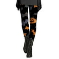 thumbnail image 1 of Bovemsi Yoga Pants For Women Holidays Casual Comfort Halloween Printed Leggings Workout Sport Trousers High Waisted Leggings,XXXXXL, 1 of 5