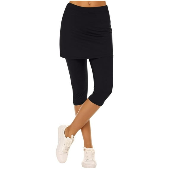 Bovemsi Yoga Pants For Women Skirted Leggings 2025 Tennis Skorts Gym Legging With Skirts High Waisted Leggings