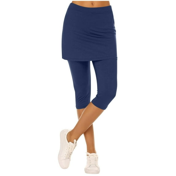 Bovemsi Yoga Pants For Women Skirted Leggings 2025 Tennis Skorts Gym Legging With Skirts High Waisted Leggings