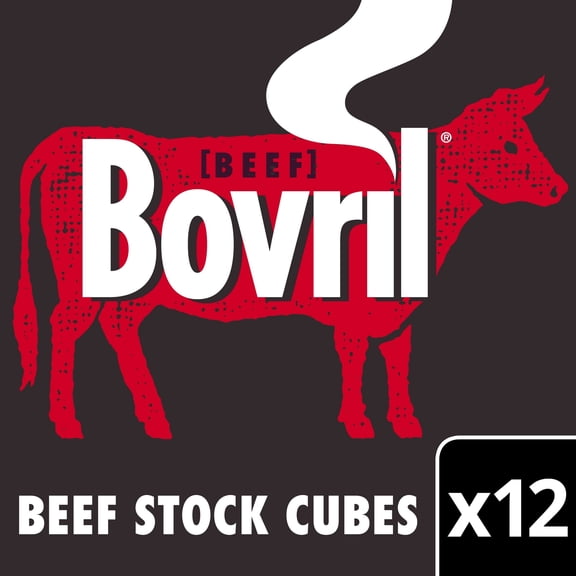 Bovril 12 Beef Stock Cubes 120g, Imported from Britain