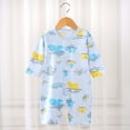thumbnail image 1 of Bovxnpu Baby Girls' Bodysuits Lightweight Long Sleeve Graphic Baby Summer Front Open Sleepwear Bodysuit Summer Outfits, 1 of 4