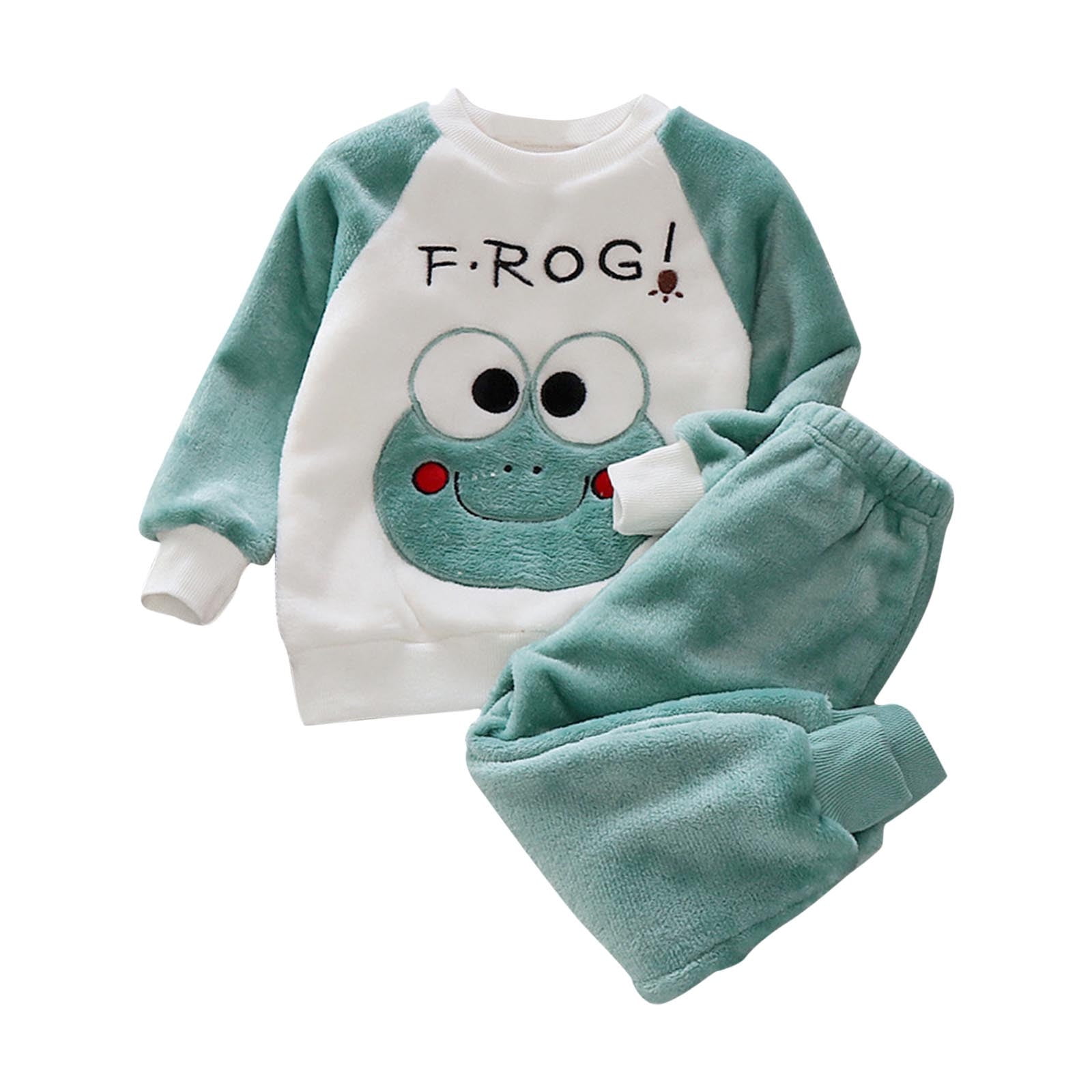 Bovxnpu Boys Girls 2 Piece Pajamas Set Toddler Boys Girls Winter Bovxnpu Boys Girls 2 Piece Pajamas Set Toddler Boys Girls Winter