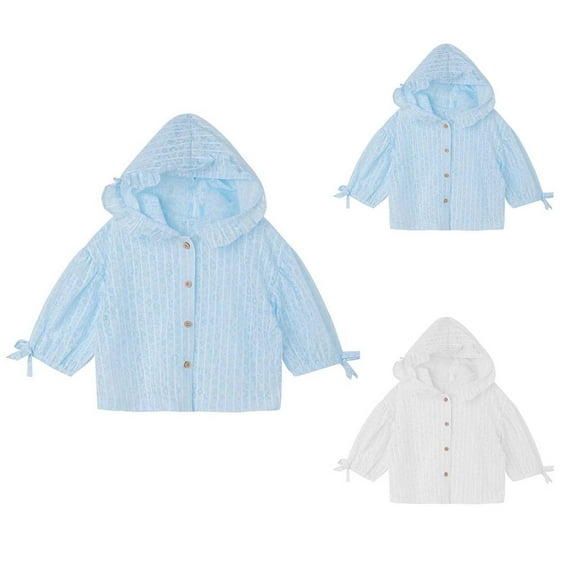 Bovxnpu Boys Girls Tops Lightweight Long Sleeve Zip Up Hoodie Jacket, Girls Thin Zip-Up Hoodie Sun Protection Jacket Hooded Shirt Pockets Running Outdoor 3 Years