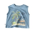 thumbnail image 1 of Bovxnpu Boys Tank Tops Undershirts Sleeveless T Shirts Graphic Print Crew Neck Sleeveless Tank Top Boys Summer Tees, 1 of 5