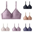 thumbnail image 1 of Bovxnpu Bras for Women, Womens Push Up Everyday Bras Seamless Wireless Supportive Bra Sports Bra, Women's Patchwork Bra With Breathable And Sagging Lightweight Underwear, 1 of 5