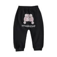 thumbnail image 1 of Bovxnpu Fall Winter Boys Girls Pants, Girls Cotton Sweatpants Jogger Pants Active Pants, Child's Printed Boys And Girls Long Pants Cute Pants, 1 of 3