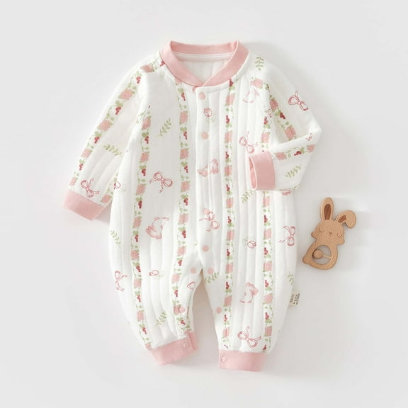 Bovxnpu Fall Winter Newborn Bodysuit, Infant Rompers, born Clothes Jumpsuit Spring Styles Hoodie born Spring Clothing Super Cute Clothes