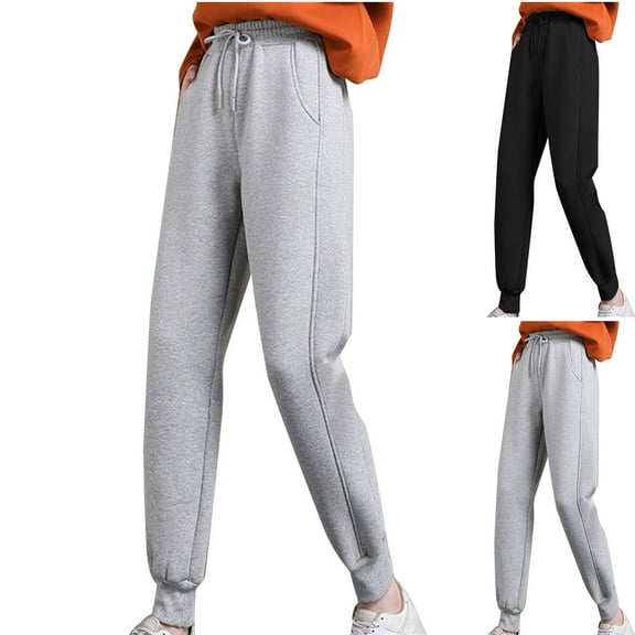 Bovxnpu Fall Womens Pants Plus Size, Womens Leggings Jogger Pants Elastic Casual Sports Pants Spring Fall Clothes XXXXXL