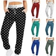 thumbnail image 1 of Bovxnpu Fall Womens Pants Plus Size, Womens Sweatpants Jogger Pants Drawstring Fleece Pants Casual Sports Pants With Pocket M, 1 of 6
