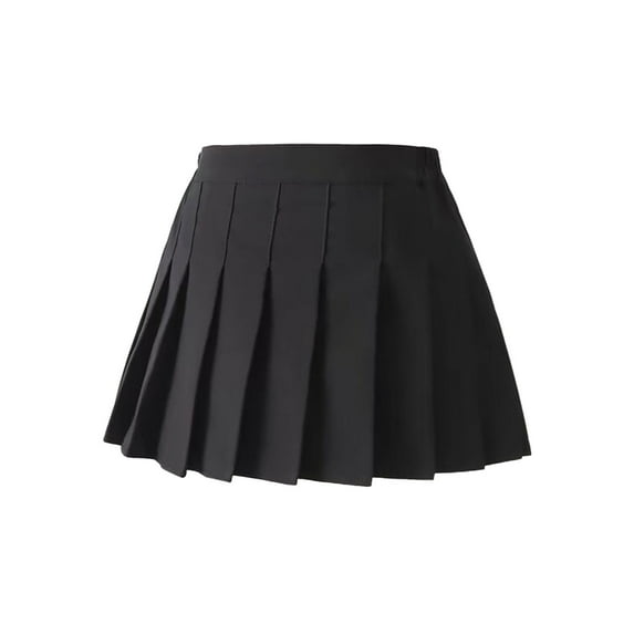 Bovxnpu Girls Skirt Girls School Uniform Pleated Skirt Kids Tennis Skirt School Outfit