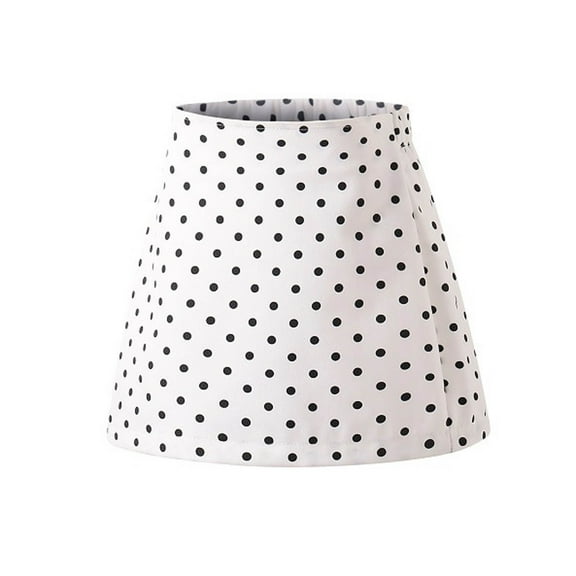 Bovxnpu Girls Skirt Girls School Uniform Skirt Suits Skirt High Waist A-line Short Skirt School Girl Outfit