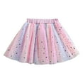 thumbnail image 1 of Bovxnpu Girls Skirt Toddler Girls Layered Tutus Skirt Sparkling Sequin Dance Skirts Girls Dance Outfit Summer Outfits, 1 of 3