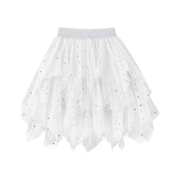Bovxnpu Girls Skirt Toddler Girls Tutus Skirt Dance Skirts Girls Dance Outfit Summer Outfits