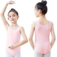 thumbnail image 1 of Bovxnpu Gymnastics Leotards for Girls, Leotard for Girls Gymnastics Sleeveless One Piece Biketards Dance Outfit 10-12 Years, 1 of 9